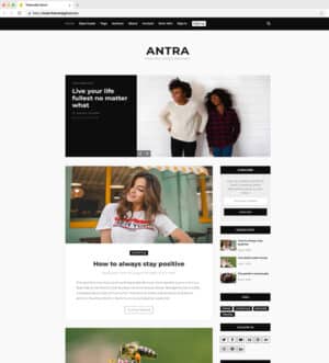 Antra - Premium Ghost theme by GBJ Solution