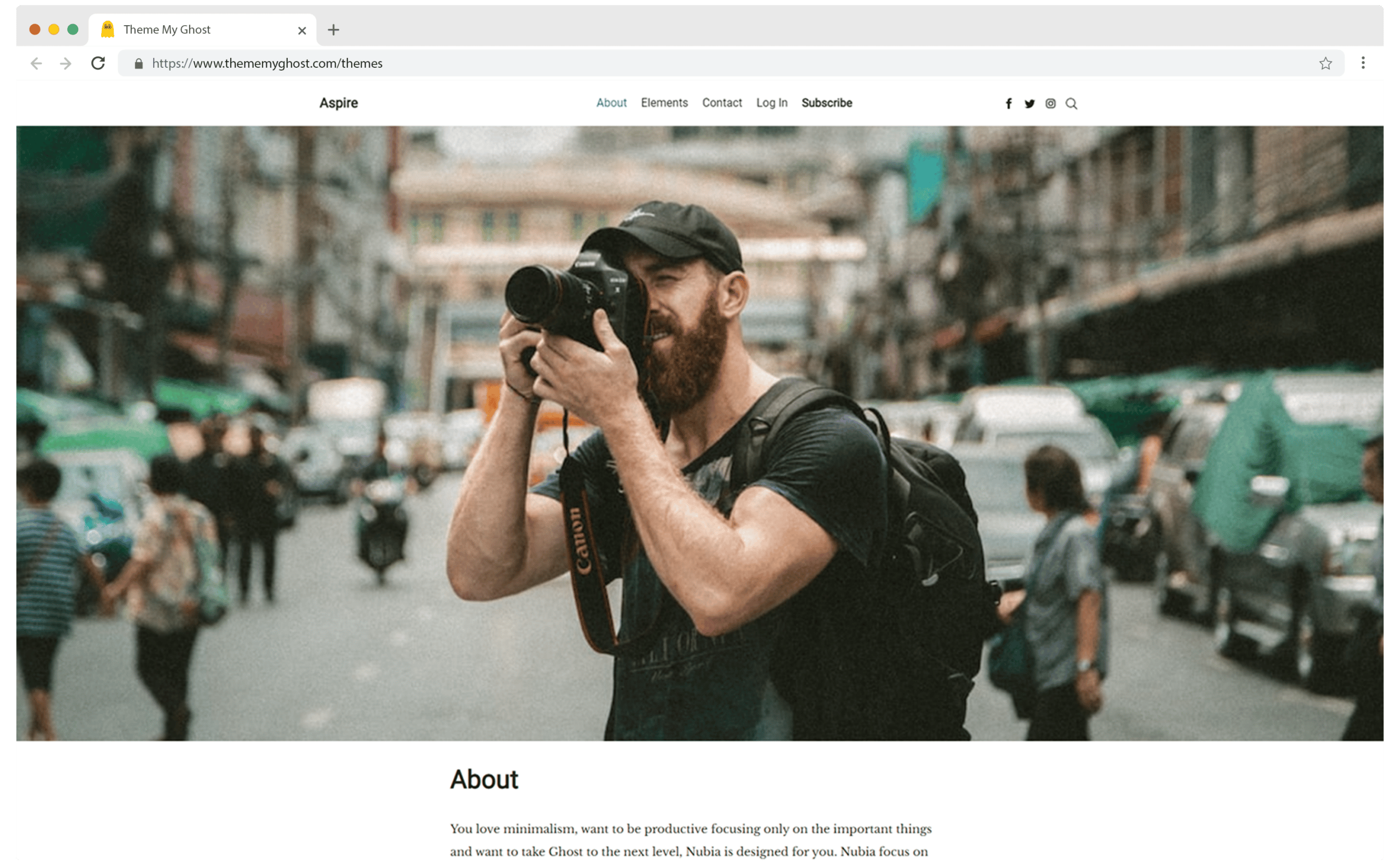 Aspire Premium Ghost Blog CMS Theme with Dark Mode for Portfolio Magazine Newsletter Photography Podcasts Travel Fashion Personal Blog on ThemeForest Ghost Marketplace by Aspire Themes 5 1