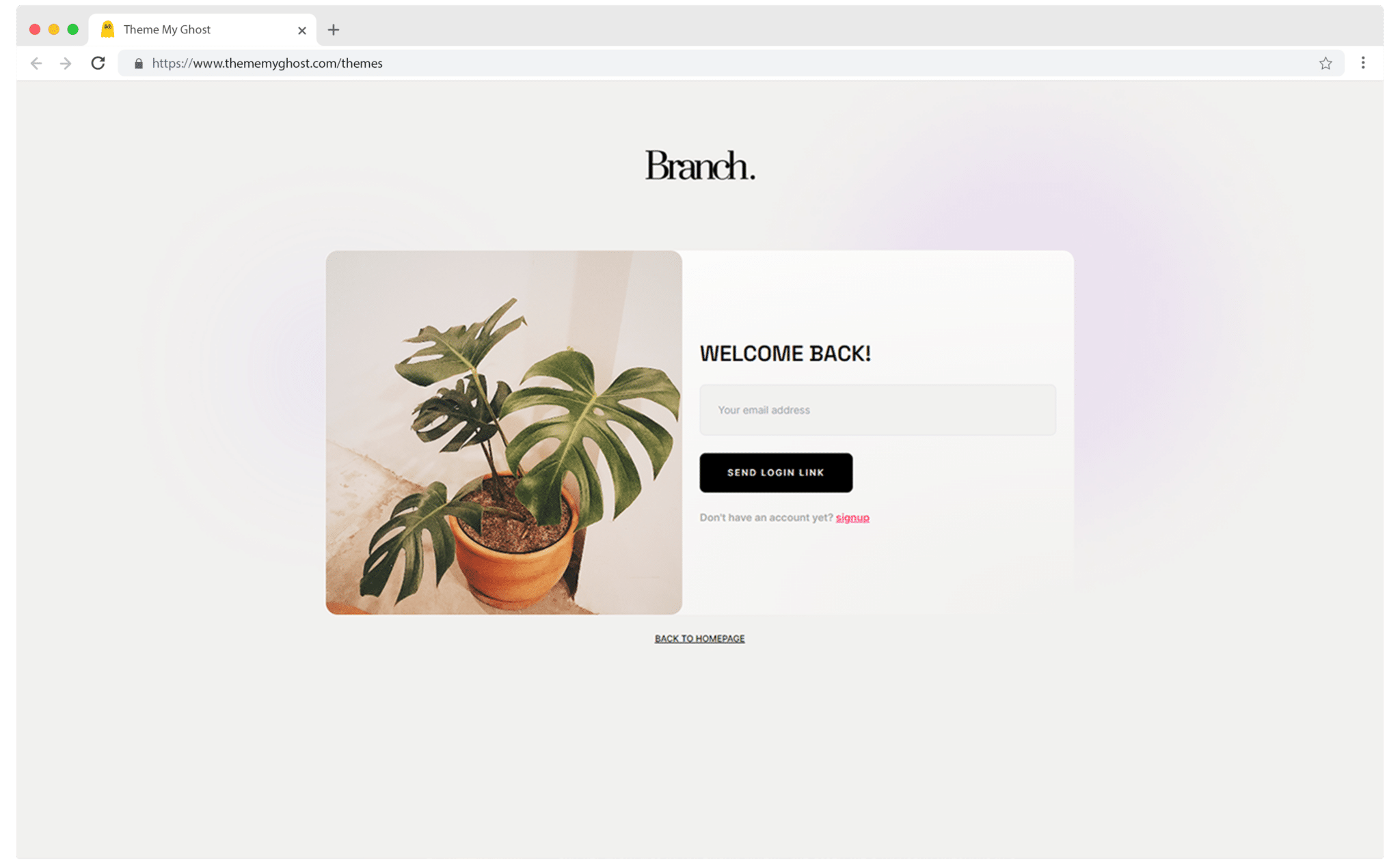 Branch is a Premium Ghost theme for magazine layout with Custom Sign In and Membership pages 10 1