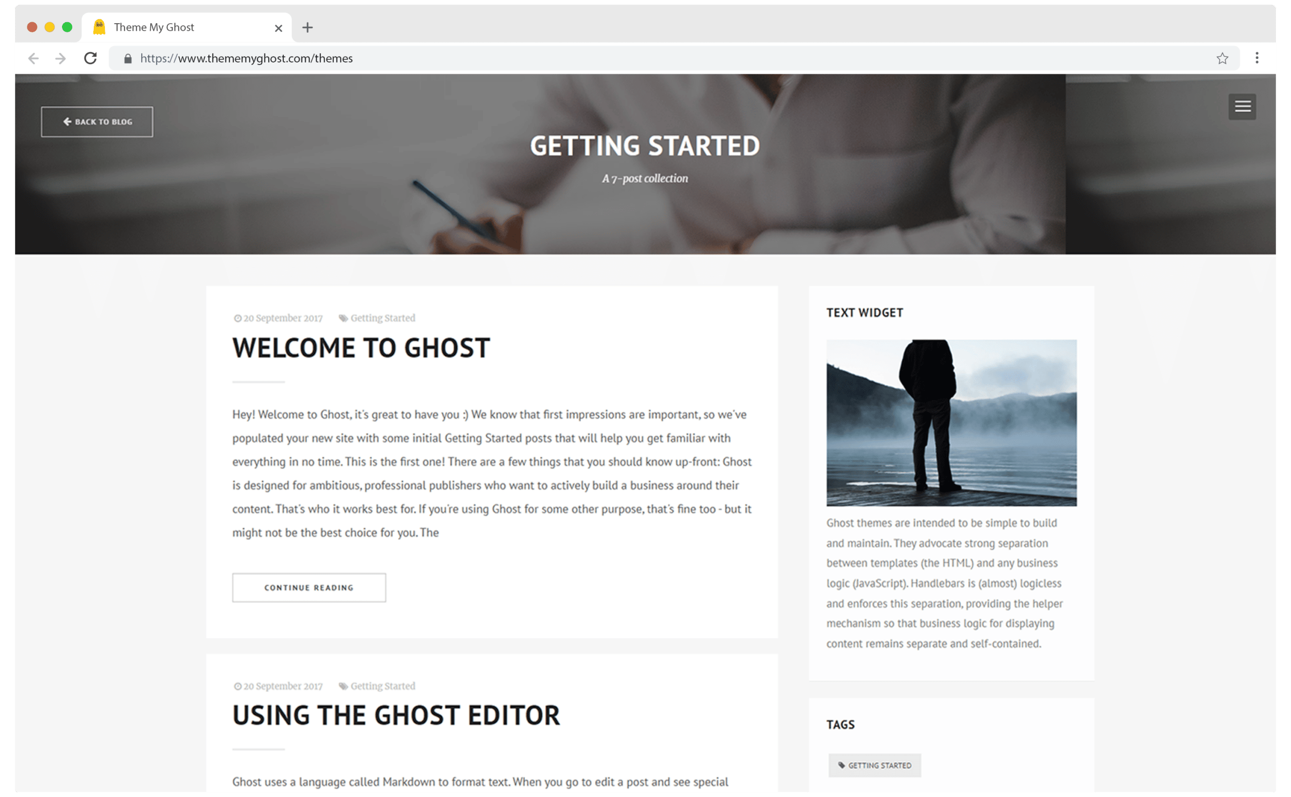 PRIVADO Premium Ghost Blog CMS Theme with Dark Mode for Portfolio Magazine Newsletter Photography Podcasts Travel Fashion Personal Blog on ThemeForest Ghost Marketplace 4 1
