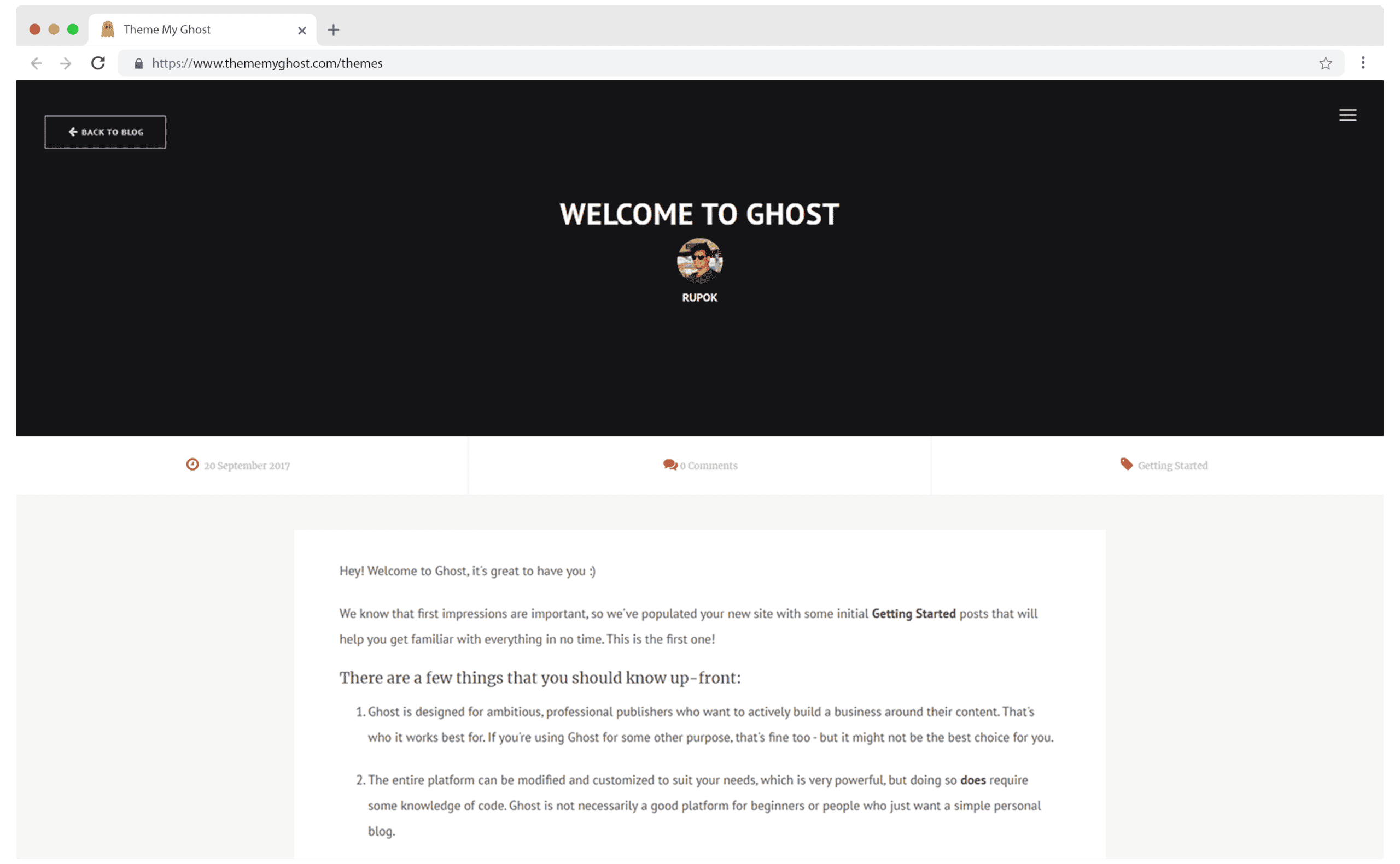 PRIVADO Premium Ghost Blog CMS Theme with Dark Mode for Portfolio Magazine Newsletter Photography Podcasts Travel Fashion Personal Blog on ThemeForest Ghost Marketplace 5 1